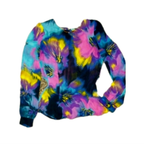 Worthington Colorful Blouse - Picture 2 of 4